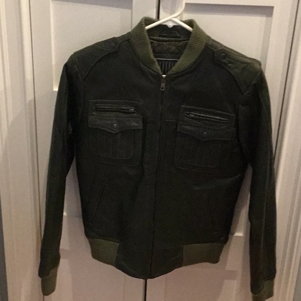 Barney’s leather jacket NWT